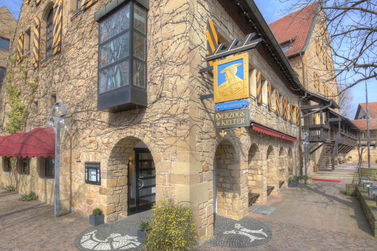 Herzogskelter Restaurant Hotel Güglingen Exterior foto